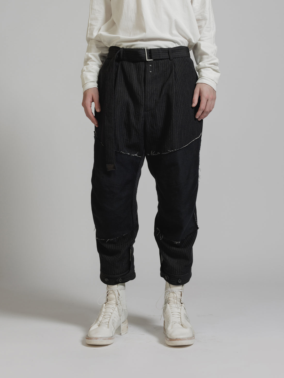 FRAGMENT WIDE CROPPED TROUSERS