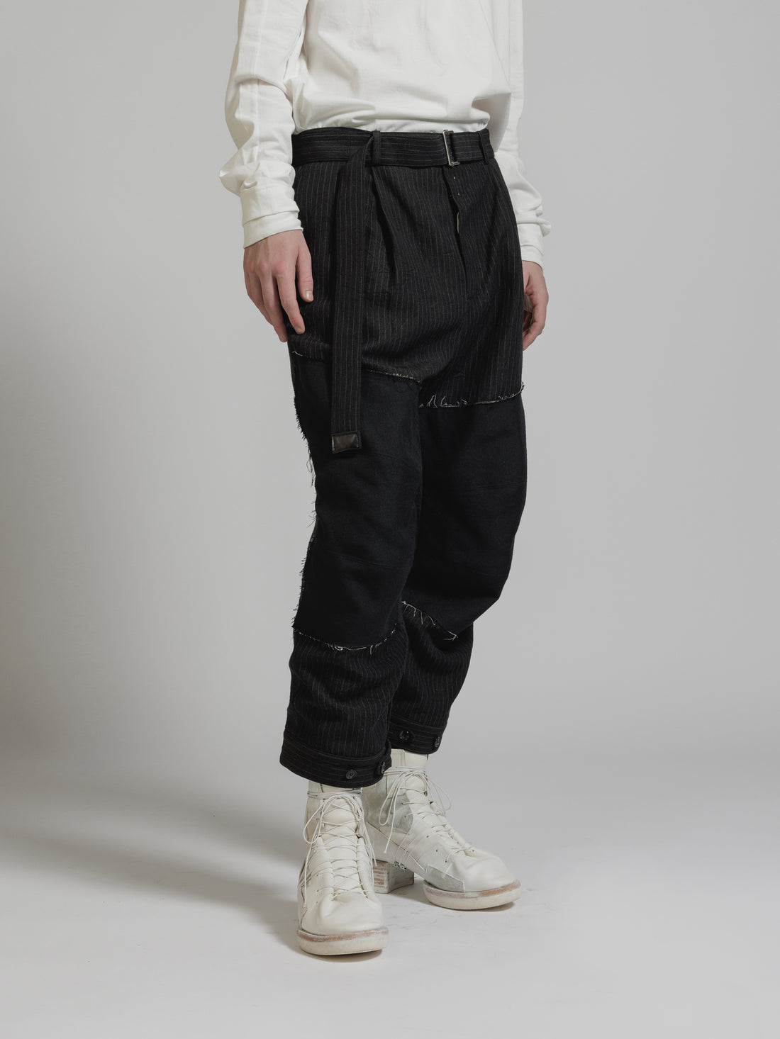 FRAGMENT WIDE CROPPED TROUSERS