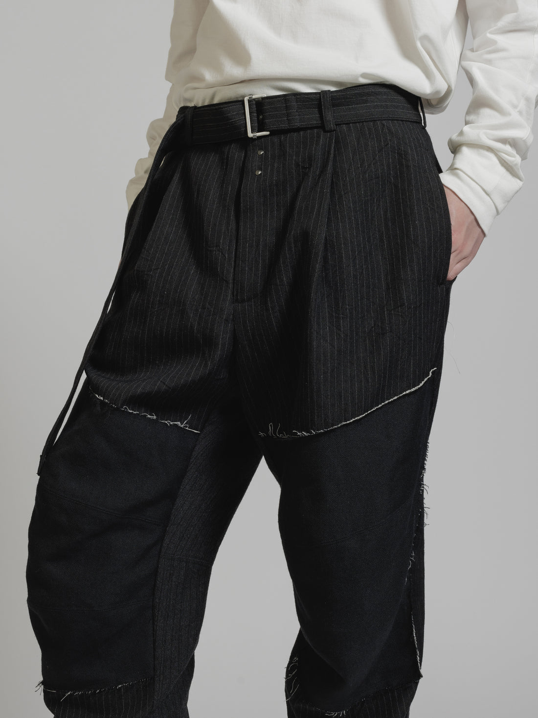 FRAGMENT WIDE CROPPED TROUSERS