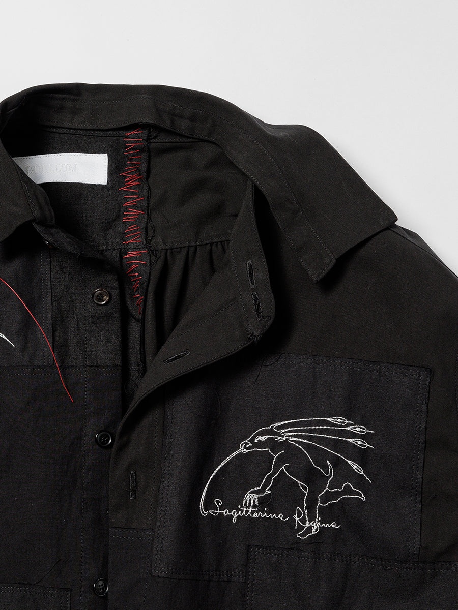 BEASTS EMBROIDERED SHIRT