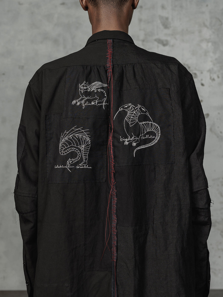 BEASTS EMBROIDERED SHIRT