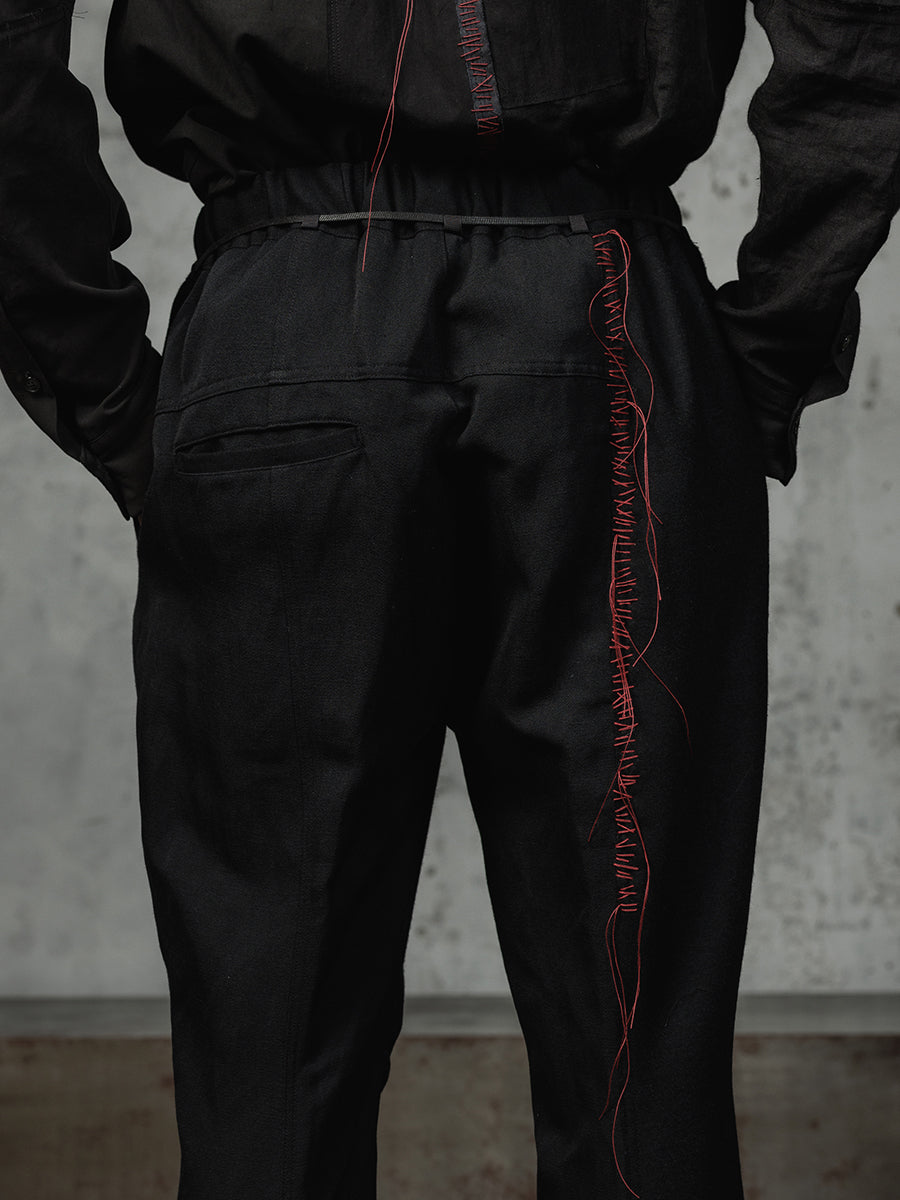 DRAWSTRING TROUSERS