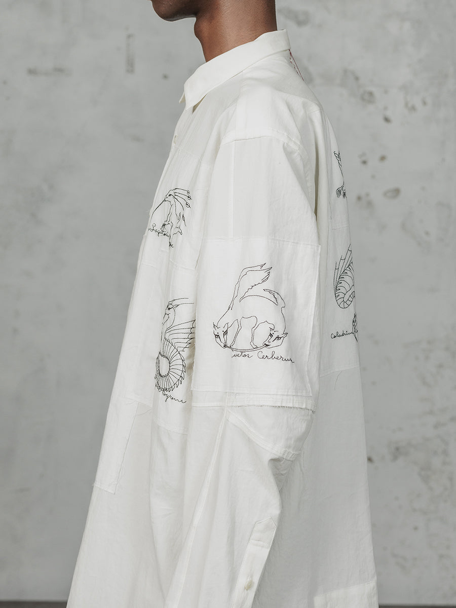 BEASTS EMBROIDERED SHIRT